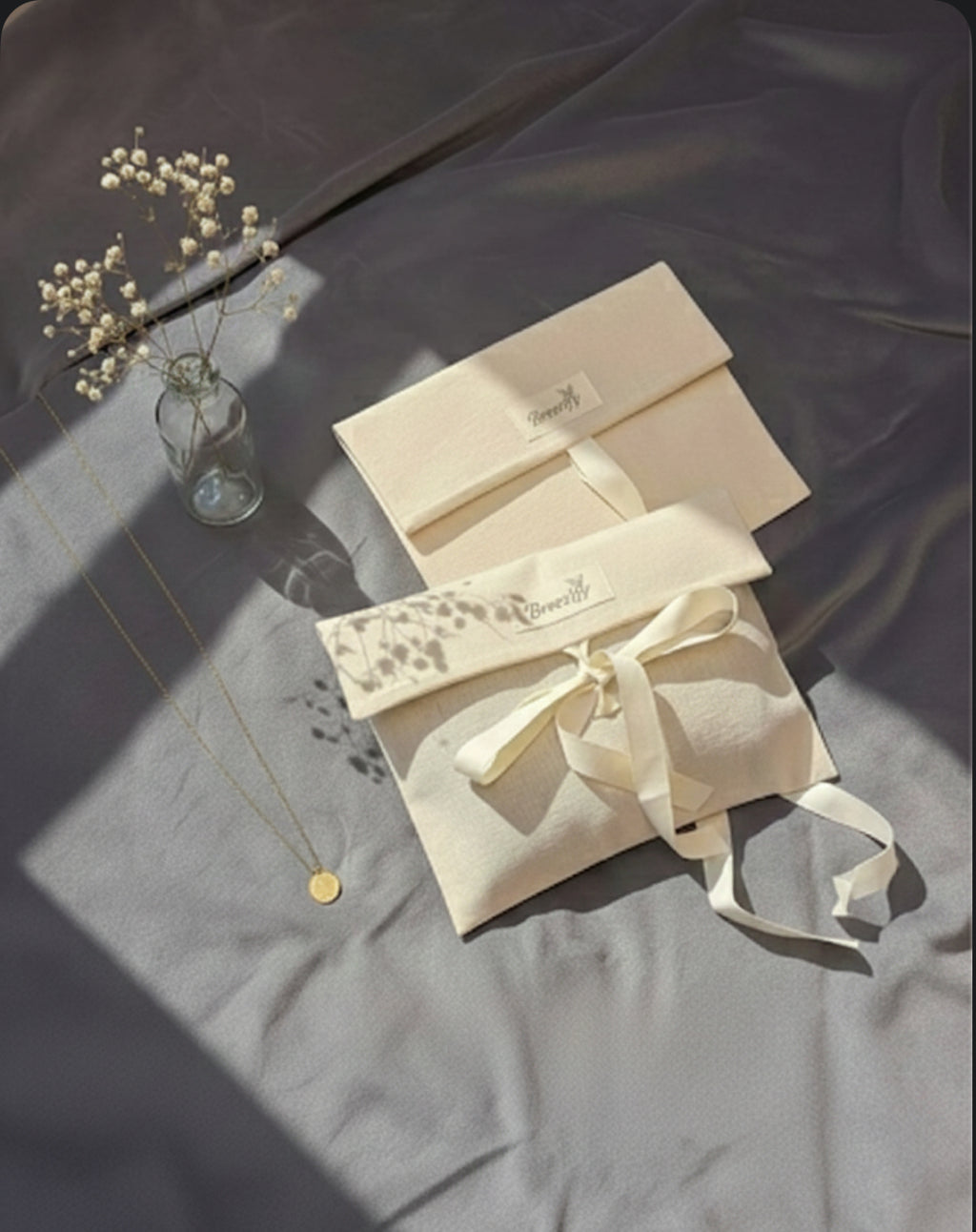 One Leaf One Bodhi Illustrated Silk Scarf (Large) | 100% Mulberry Silk